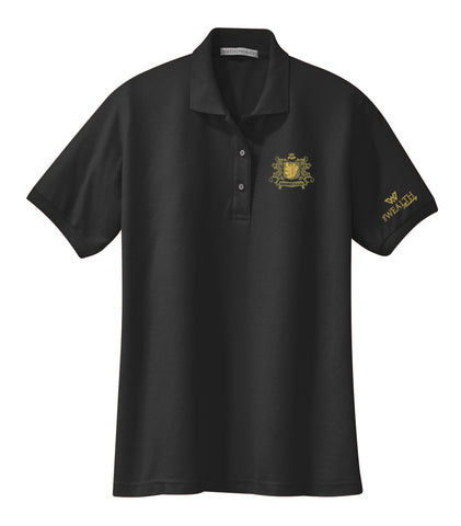 25 Base Recruits - Black President's Club Polo - TWA